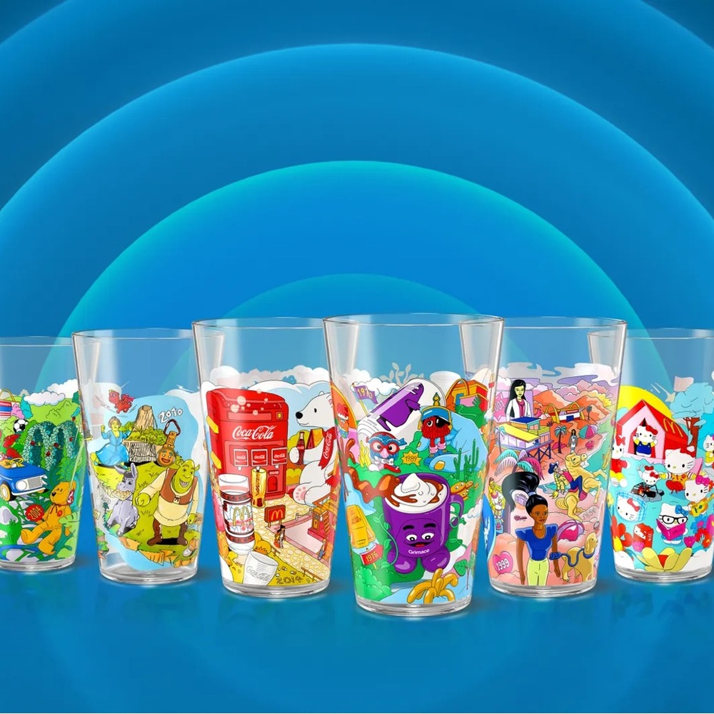 McDonald’s nostalgia collectible cups